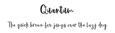 Quantum by Fargun Studio — Script Handwritten Font — thumbnail 1