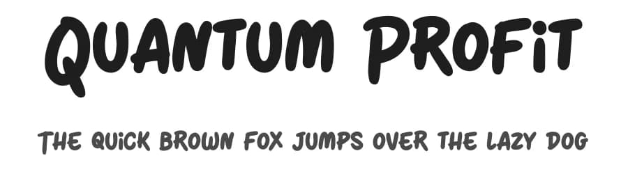 Quantum Profit by Tokokoo Studio — Script Handwritten Font