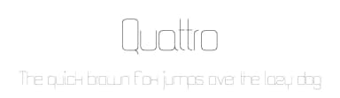 Quattro by Type Sailor — Sans Serif Font — thumbnail 1