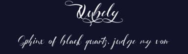 Qubely by 177Studio — Script Handwritten Font — thumbnail 2