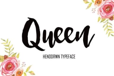 Queen Font by Polem — Script Handwritten Font — thumbnail 1