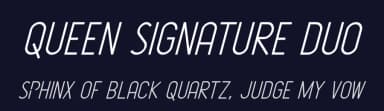 Queen Signature Duo by Staircase Studio — Sans Serif Font — thumbnail 2