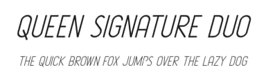 Queen Signature Duo by Staircase Studio — Sans Serif Font — thumbnail 1