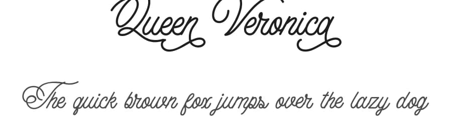Queen Veronica by PutraCetol Studio — Script Handwritten Font
