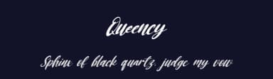Queency by Kong Font — Script Handwritten Font — thumbnail 2