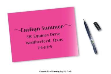 Queenie Font by 212 Fonts — Script Handwritten Font — thumbnail 2