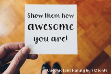 Queenie Font by 212 Fonts — Script Handwritten Font — thumbnail 5