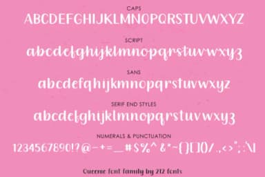 Queenie Font by 212 Fonts — Script Handwritten Font — thumbnail 9