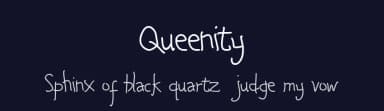 Queenity by Letterlycious — Script Handwritten Font — thumbnail 2