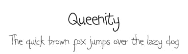 Queenity by Letterlycious — Script Handwritten Font — thumbnail 1