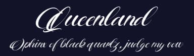 Queenland by Ianmikraz — Script Handwritten Font — thumbnail 2