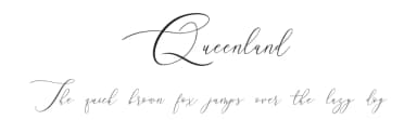 Queenland by Fanastudio — Script Handwritten Font — thumbnail 1