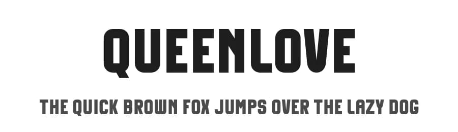 Queenlove by BrandSemut — Sans Serif Font