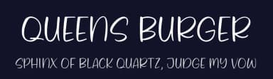 Queens Burger by Balpirick Studio — Script Handwritten Font — thumbnail 2