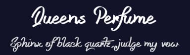Queens Perfume by JSH creates — Script Handwritten Font — thumbnail 2
