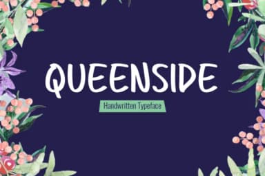 Queenside Font by Spanking Fonts — Script Handwritten Font — thumbnail 1