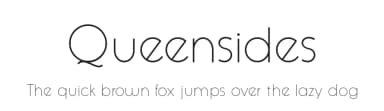 Queensides by Fikryal studio — Sans Serif Font — thumbnail 1