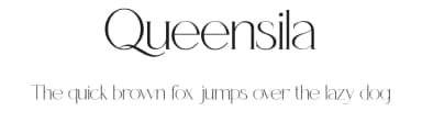 Queensila by zamjump — Serif Font — thumbnail 1