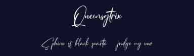 Queensytrix by Maulana Creative — Script Handwritten Font — thumbnail 2