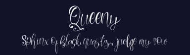 Queeny by DM Letter Studio - Dimas Prasetyo — Script Handwritten Font — thumbnail 2