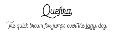 Quefira by Vultype — Script Handwritten Font — thumbnail 1