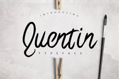 Quentin Font by SmartDesigns — Script Handwritten Font — thumbnail 1