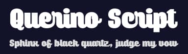 Querino Script by Måns Grebäck — Script Handwritten Font — thumbnail 2