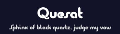 Quesat by Studio Typo — Sans Serif Font — thumbnail 2
