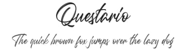 Questario by Blankids — Script Handwritten Font — thumbnail 1