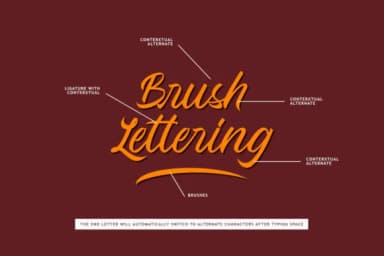 Quick Dream Font by andikafez — Script Handwritten Font — thumbnail 8