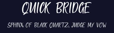 Quick Bridge by ToniStudio — Script Handwritten Font — thumbnail 2