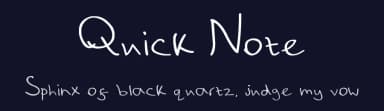 Quick Note by Shane Sayers — Script Handwritten Font — thumbnail 2