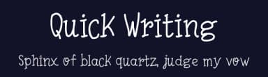 Quick Writing by Galdino Otten Fonts — Script Handwritten Font — thumbnail 2