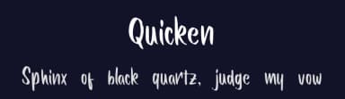Quicken by Letterhend Studio — Script Handwritten Font — thumbnail 2