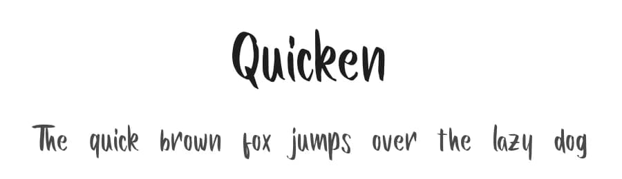Quicken by Letterhend Studio — Script Handwritten Font