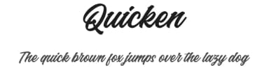Quicken by Fargun Studio — Script Handwritten Font — thumbnail 1