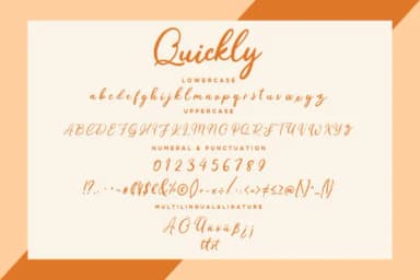 Quickly Font by CreatypeStudio by CreatypeStudio — Script Handwritten Font — thumbnail 7