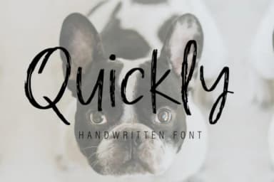 Quickly Font by Studio_Art by Studio_Art — Script Handwritten Font — thumbnail 1