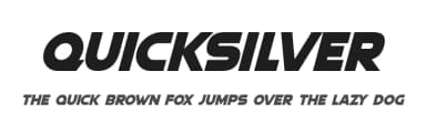Quicksilver by Hawtpixel — Sans Serif Font — thumbnail 1