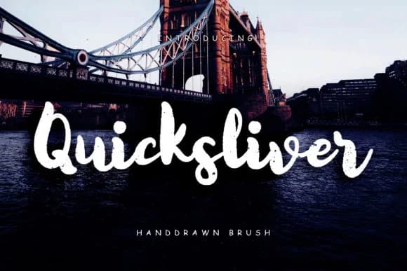 Quicksliver Font by CreatypeStudio — Script Handwritten Font
