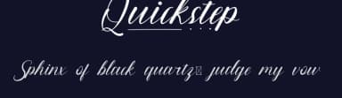 Quickstep by VinType — Script Handwritten Font — thumbnail 2