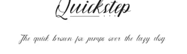 Quickstep by VinType — Script Handwritten Font — thumbnail 1