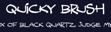 Quicky Brush by Hawtpixel — Script Handwritten Font — thumbnail 2