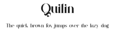 Quilin by VPcreativeshop — Serif Font — thumbnail 1