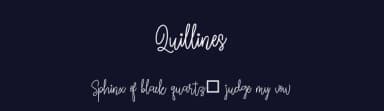 Quillines by selawetype — Script Handwritten Font — thumbnail 2