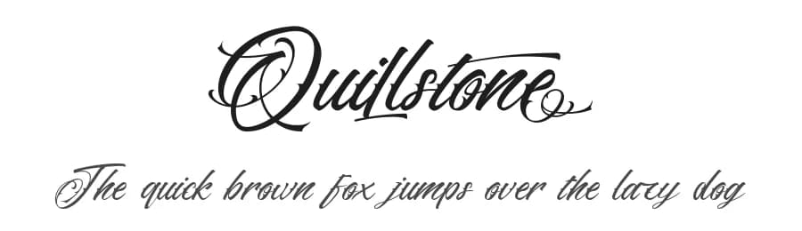 Quillstone by Letterara — Script Handwritten Font