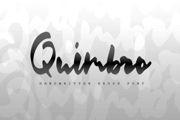 Quimbro Font by Katie Holland — Script Handwritten Font — preview 1