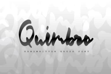 Quimbro Font by Katie Holland — Script Handwritten Font — thumbnail 1