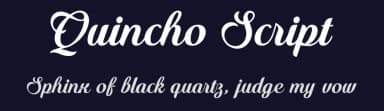 Quincho Script by Måns Grebäck — Script Handwritten Font — thumbnail 2