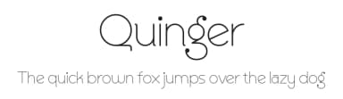 Quinger by Almarkhatype — Sans Serif Font — thumbnail 1